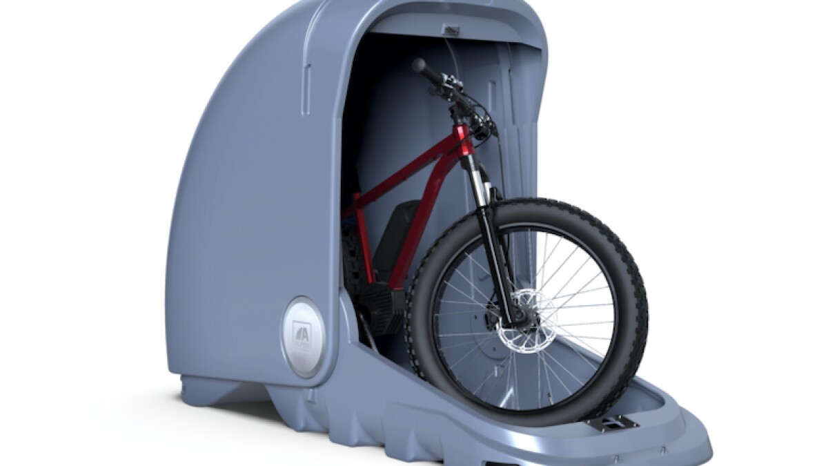 Alpen announces larger electronic locking Basecamp Bike Capsule
